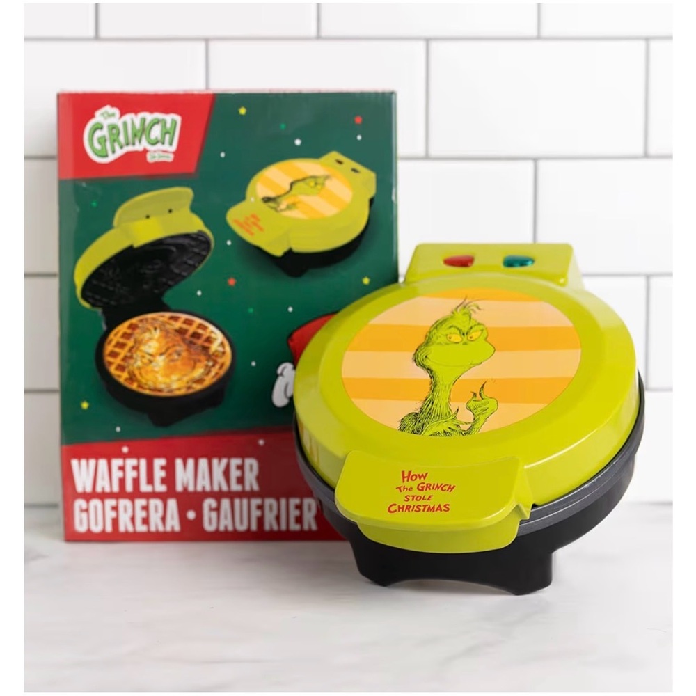The Grinch Waffle Maker